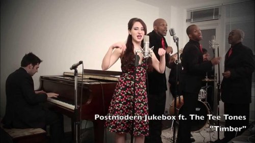 Timber - Vintage 1950's Doo Wop Pitbull / Ke$ha Cover feat. Robyn Adele Anderson