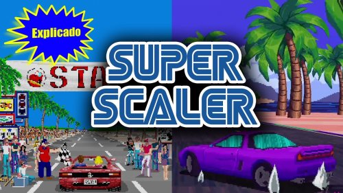 De OutRun🌴 a Slipstream🚗. ¿Cómo funciona el SUPER SCALER de SEGA?