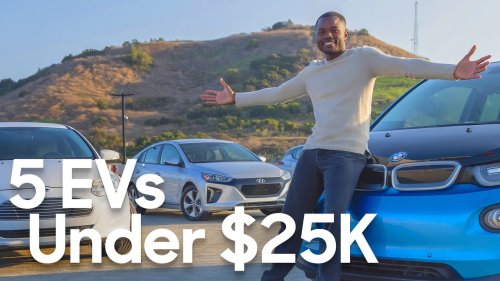5 Used Electric Cars Under $25,000 | And One Is From a Luxury Brand!