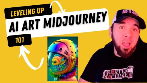 Leveling up your AI art: MidJourney 101 with Fanzo + Delphykat