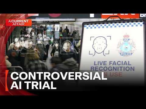 Public backlash over police AI surveillance trial | A Current Affair