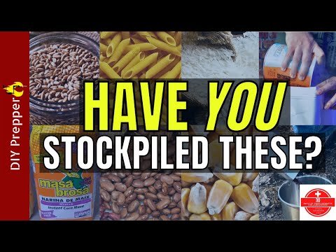STOCKPILE these 20 Foods for Long-Term Survival