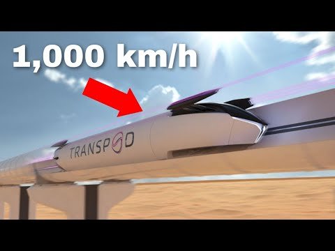 TransPod FluxJet - Ultra High Speed Transportation of Passengers and Cargo at over 1,000 km/h
