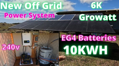 DIY Simple Whole House Off Grid Solar Setup