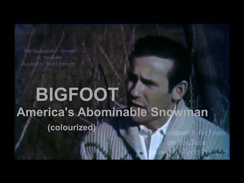 BIGFOOT: America's Abominable Snowman (1968) - Colourized (updated)
