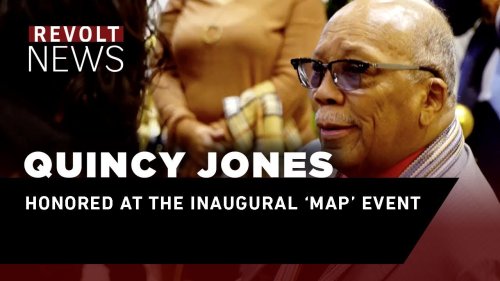Quincy Jones Honored at the Inaugural 'Map' Event