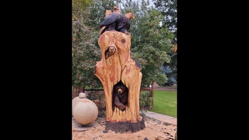 Spallino Chainsaw Art features unique art-form in the Rogue Valley