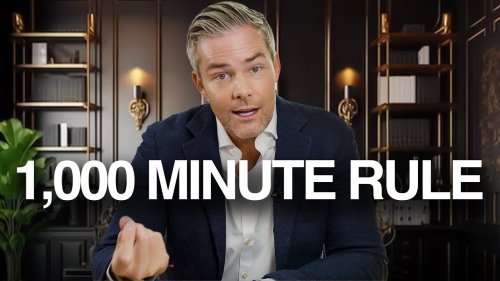 How Successful Entrepreneurs Manage Time (1000 Minute Rule)
