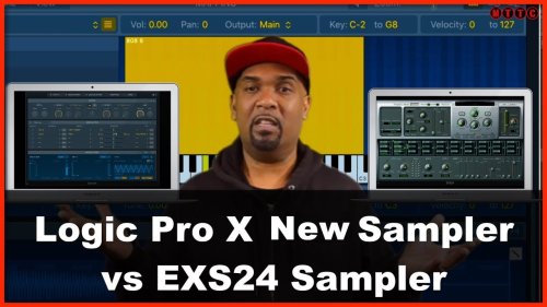 Logic Pro X Sampler vs EXS24 Sampler