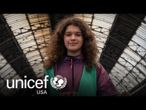 In Lviv, Ukraine, 16-Year-Old Volunteer Solomiya Helps Displaced Families Find Their Way