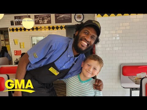8-Year-Old Arkansas Boy Raises $100K For Waffle House Waiter & His Family