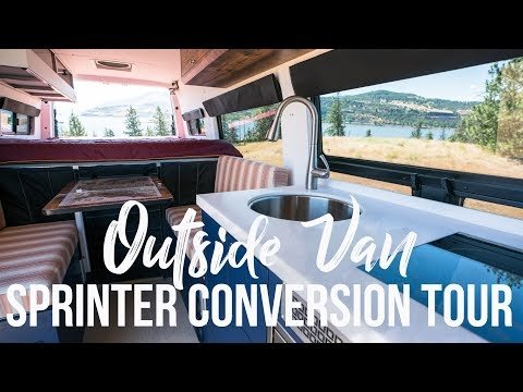 170″ Sprinter Camper Van Tour – Awesome Floorplan for 2 People