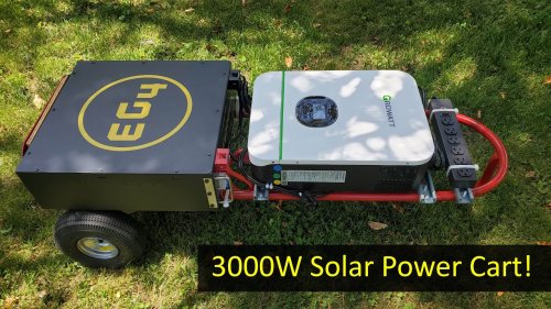 Building a 3000W Portable Solar Power Station, Great for Power Outages!