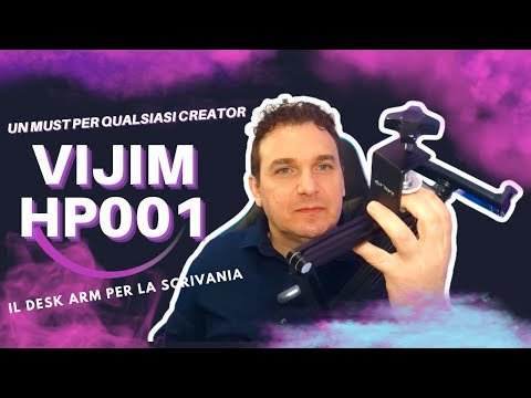 Migliora la tua produttività con il Desk Arm VIJIM HP001: Review & Unboxing