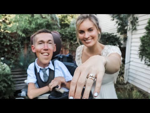 Couple Who Documented Interabled Relationship on YouTube has 'Perfect' Wedding