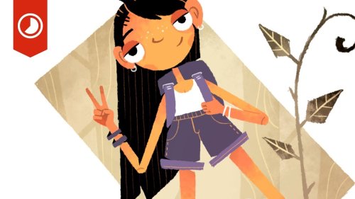 Character design and drawing. Illustration style research.