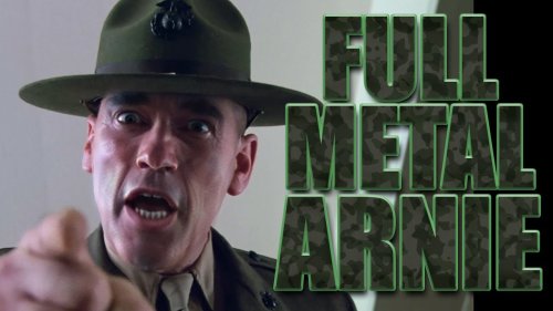 Full Metal Arnold Schwarzenegger Wishes You a Merry Christmas
