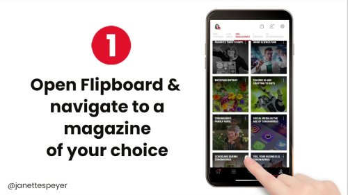 Learning #Flipboard: Lesson 6 — How to share your Flipboard Magazines on social media