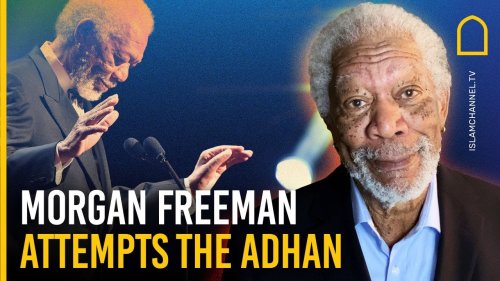 Listen to Morgan Freeman ATTEMPT THE ADHAN in Cairo | Islam Channel