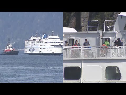 BC Ferries vessel breaks down for hours before reaching Horseshoe Bay