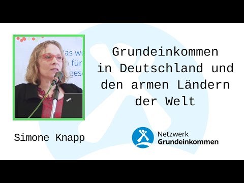 Simone Knapp Impulsvortrag "GE in Dtl. und den armen Ländern der Welt"
