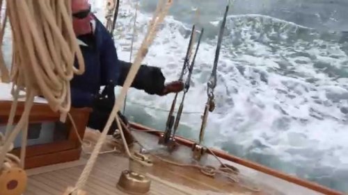 Kelpie of Falmouth Sailing - Final film after the restoration