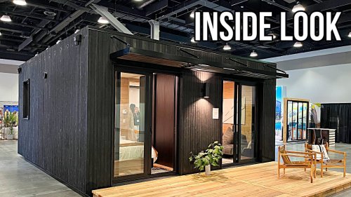 It Finally Happened! I have Never Been in a PREFAB HOME with an Interior Like This!!