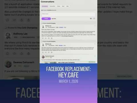 Meet the all-Canadian Facebook: hey.cafe đ
