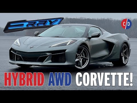 Yes, The Hybrid And AWD 2024 Chevrolet Corvette E-Ray Can Drift | Reveal