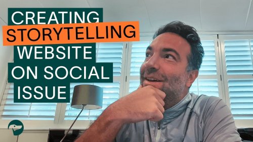 How we created engaging website on social issue using scrollytelling approach