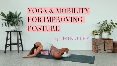 Yoga for neck, shoulder and hip mobility with  Shona Vertue - 15 minutes