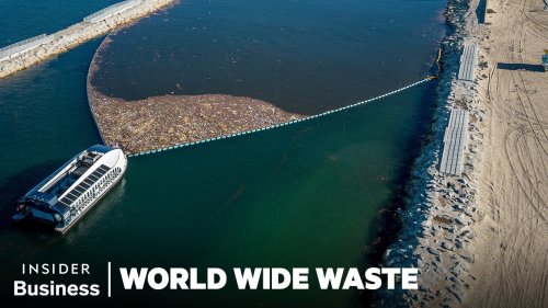 Most Ocean Plastic Flows From Rivers. Can Giant Trash Barriers Stop It? | World Wide Waste
