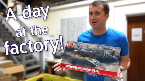 THIS is how Plastic Model Kits are MADE! I spent a day at the UK Airfix Factory!