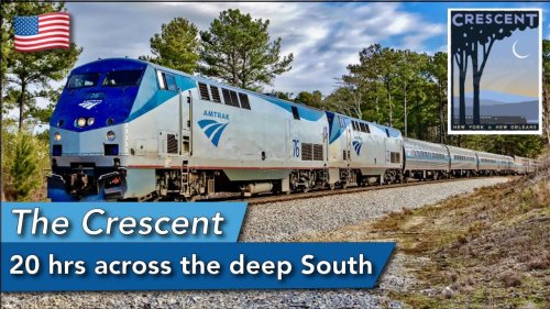 The Crescent, Amtrak's hidden gem! A journey through the US south