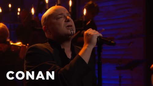 Disturbed "The Sound Of Silence" 03/28/16 | CONAN on TBS