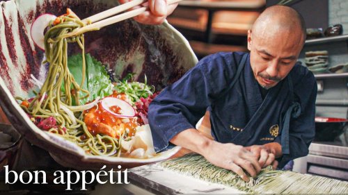 A Day Making Some of the World’s Most Difficult Soba Noodles | On The Line | Bon Appétit
