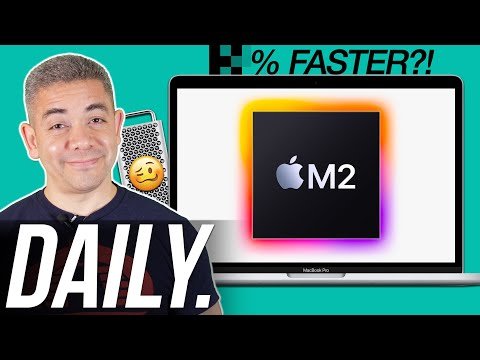 Apple's M2 MacBook Benchmarks are ON FIRE!! & more