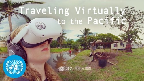 Traveling virtually to the Pacific – The UN uses Virtual Reality for advocacy on climate security