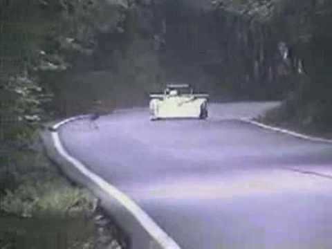 Racecar Hits Deer At Full Speed Sending It To The Tree Tops In Wild Vintage Video
