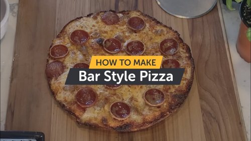 How To Make Bar Style Pizza | Making Pizza At Home | Ooni Pizza Ovens
