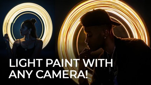 Learn How to Light Paint with ANY Camera in 4 Minutes!