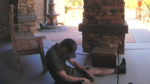 UPS Driver Collapses at Front Door From Severe Heat