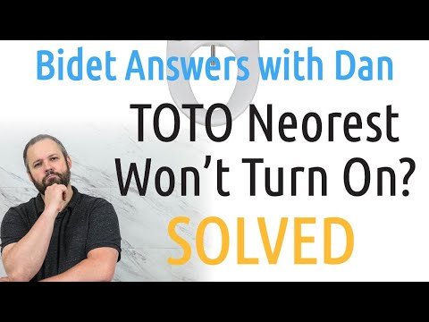 Why won't my TOTO Neorest turn on? | Bidet Answers with Dan