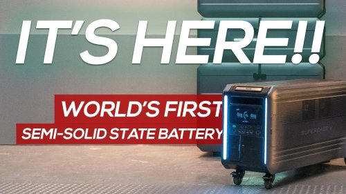 Zendure Superbase V: world's first semi-solid state battery
