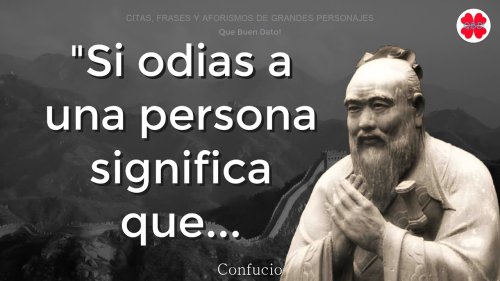 ¿Por qué no lo sabía antes? Filosofía de Confucio que sigue siendo válida | Citas y Proverbios