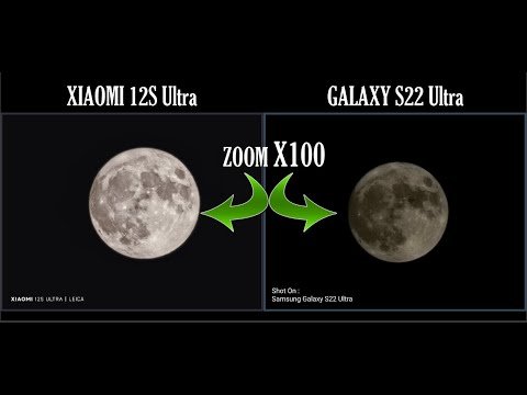 XIAOMI 12S Ultra vs GALAXY S22 Ultra . Camera Test Comparison