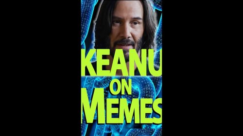 keanu reeves gives his take on being meme-able and bursts into song #Shorts #Memes #Matrix