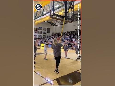 High School Gym Erupts as Blind Basketball Player Makes Basket