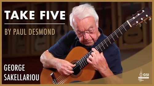 The Jazz Classic “Take Five” Played Beautifully on a 1959 Classical Guitar