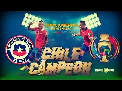 Campaña de Chile Campeón Copa Centenario.